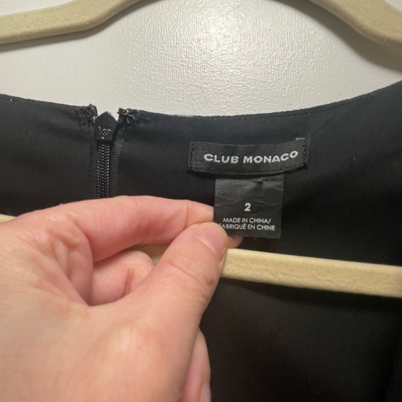 Club Monaco Women's Dresses Club Monaco Lenoria Puff Sleeve Mini Dress - Picture 4 of 4